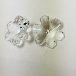 Crystal Snowflake Ornaments